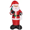 6FT Christmas Inflatables Santa Claus with Gift Bag