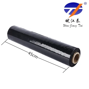 Hand Custom Wrap Shrink Stretch Carton Roll Wrap Adhesive Lldpe Roll Hand Film Pallet Wrap Industrial Lldpe Stretch Film