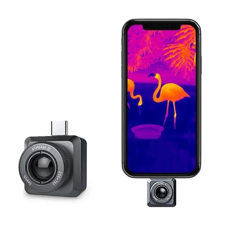 Тепловая монокулярная лазерная указка ночного видения, тепловизор с бесплатным держателем