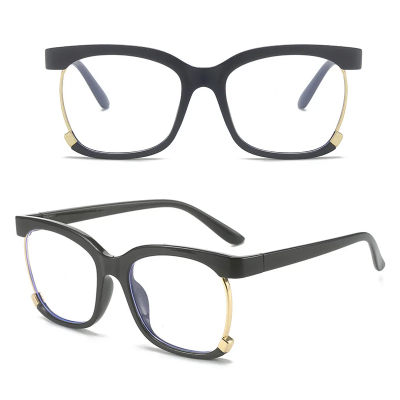 DL Glasses Computer Reading Eyeglasses 2024 Anti Blue Light Blocking Glasses Frame Custom Logo Round Optical Eyewear