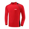 Top de chándal de fútbol rojo