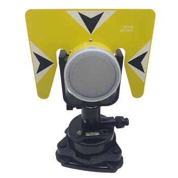 Metal optical canister surveying equipment reflective total station single prism