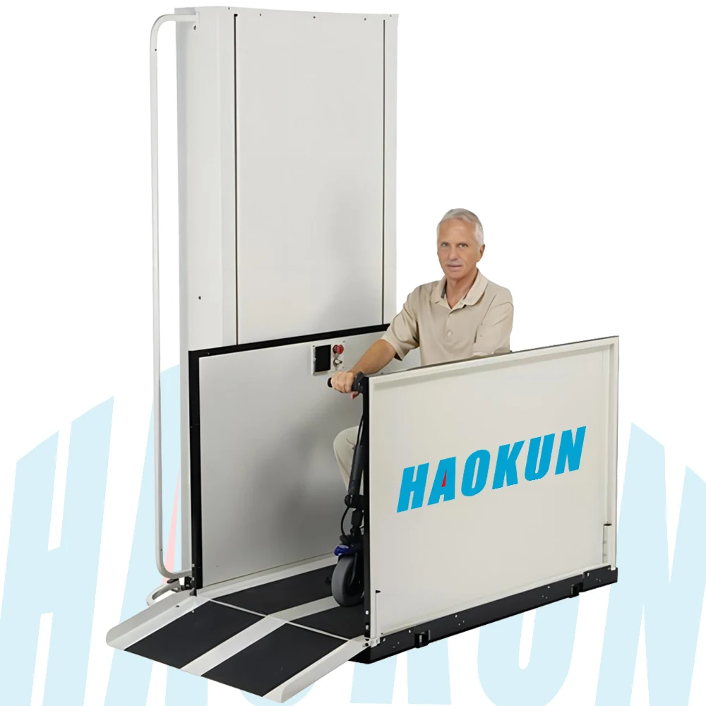 Cheap Prices Affordable Residential Handicap Electrical Hydraulic Wheelchair Lift  for Disability People   Barrier Free Lift