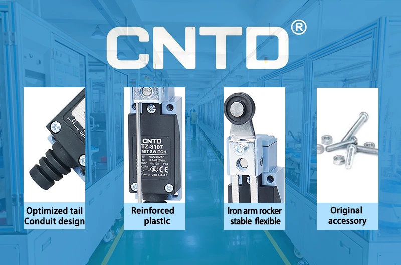 CNTD TZ-8108 TZ-8109 Rotary Adjustable Roller Arm Miniature Travel