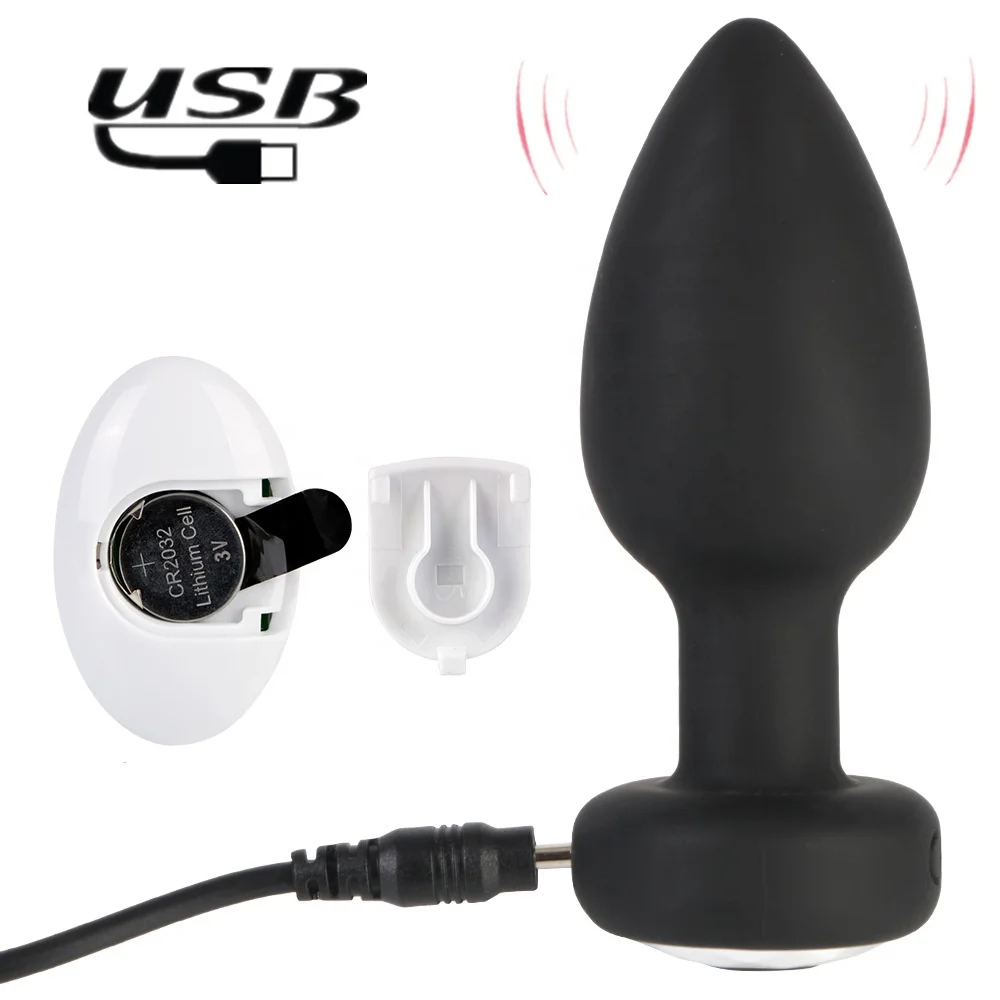 APP Control Vibrating Ball Hush Vibrator Big Plug Silicone Butt Plug Anal Plug Sex Toys for Man Woman Couple