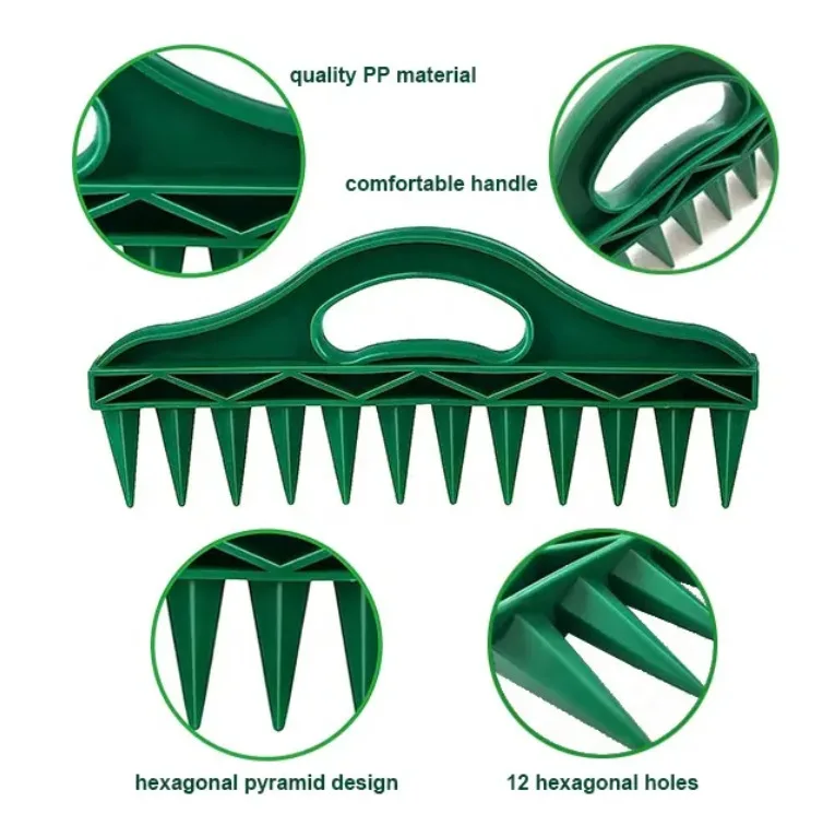 Handheld Gardening Seed Spacing Tools for Efficient Seeding Holes