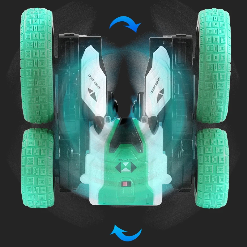 High Speed Electric 4WD Double Sided 360 Degrees RC Cars Vehicle Radio Control Car Hobby Toy RC Stunt Car for Boys