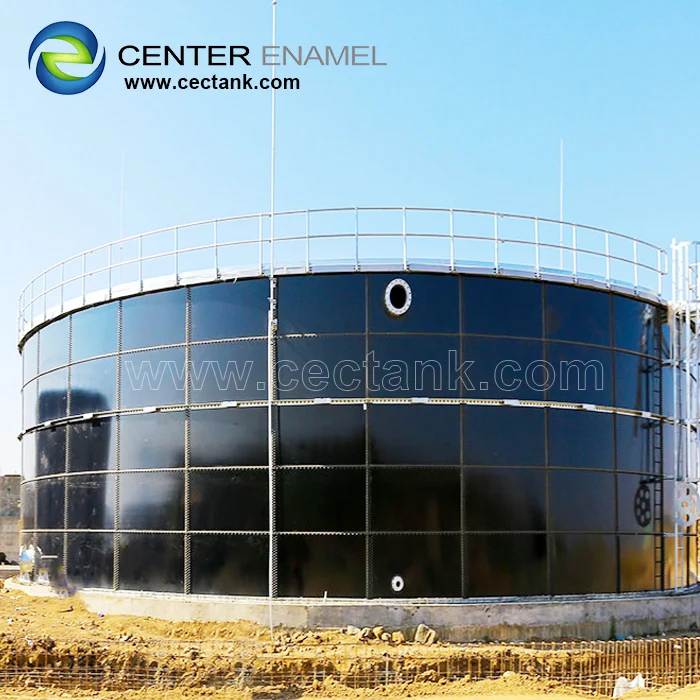 CPO Terminal Project CPO Storage Tanks Glass Fused Steel tank