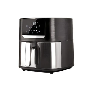 Hot Selling 8L LED Touch Display Smart Air Fryer Large Capacity with Customized Services Metal Inner Cavity Oven