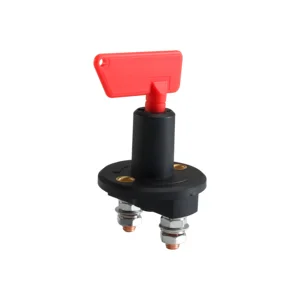 M8 Nylon Shell Heavy Duty Quick Battery Power Main Master Isolator Cut Off Disconnect Switch for Car Boat Truck