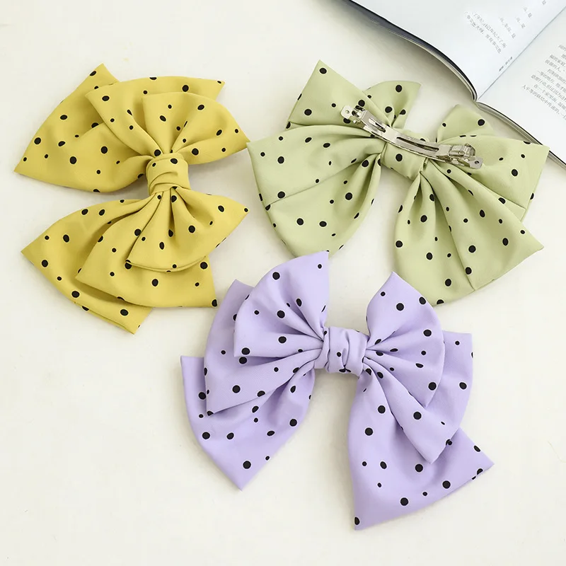Korean Style Multiple Colors Cloth Bow Tie Hair Clip Hairpins Hair Accessories P Korean Style Multiple Colors Cloth Bow Tie Hair Clip Hairpins Hair Accessories P