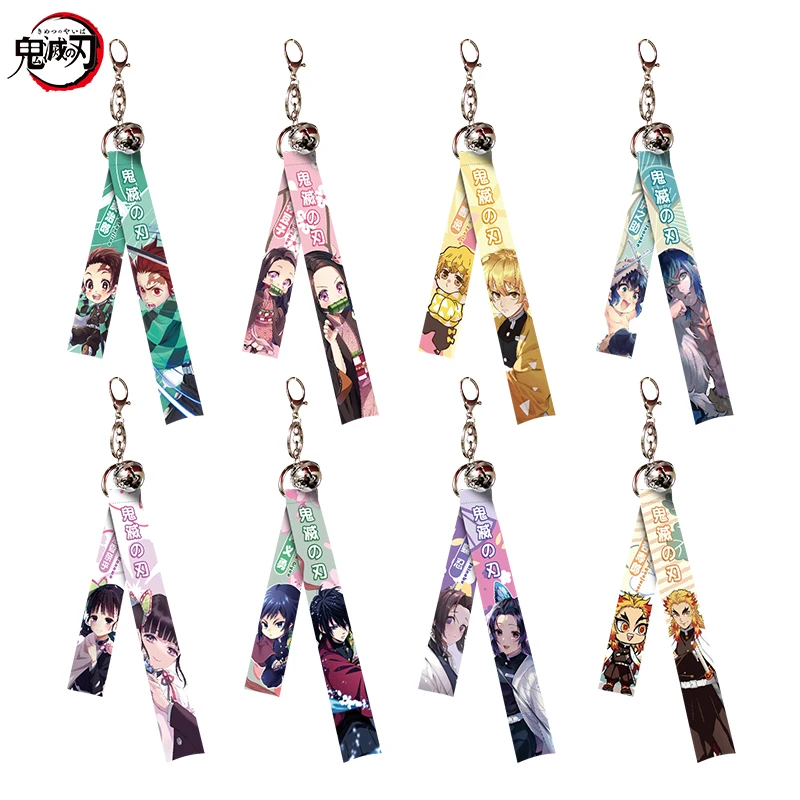 Demon Slayer Chime Keychain Anime Game Character Kamado Tanjirou