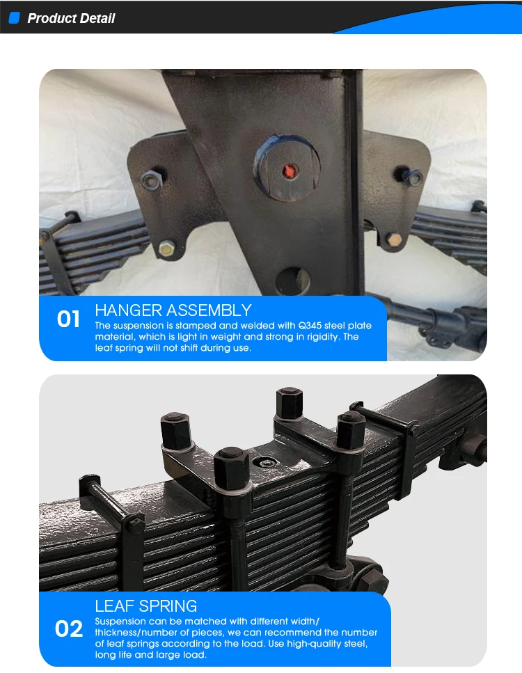 Factory Customization Truck Semi Trailer Parts Air Ride Suspensions For