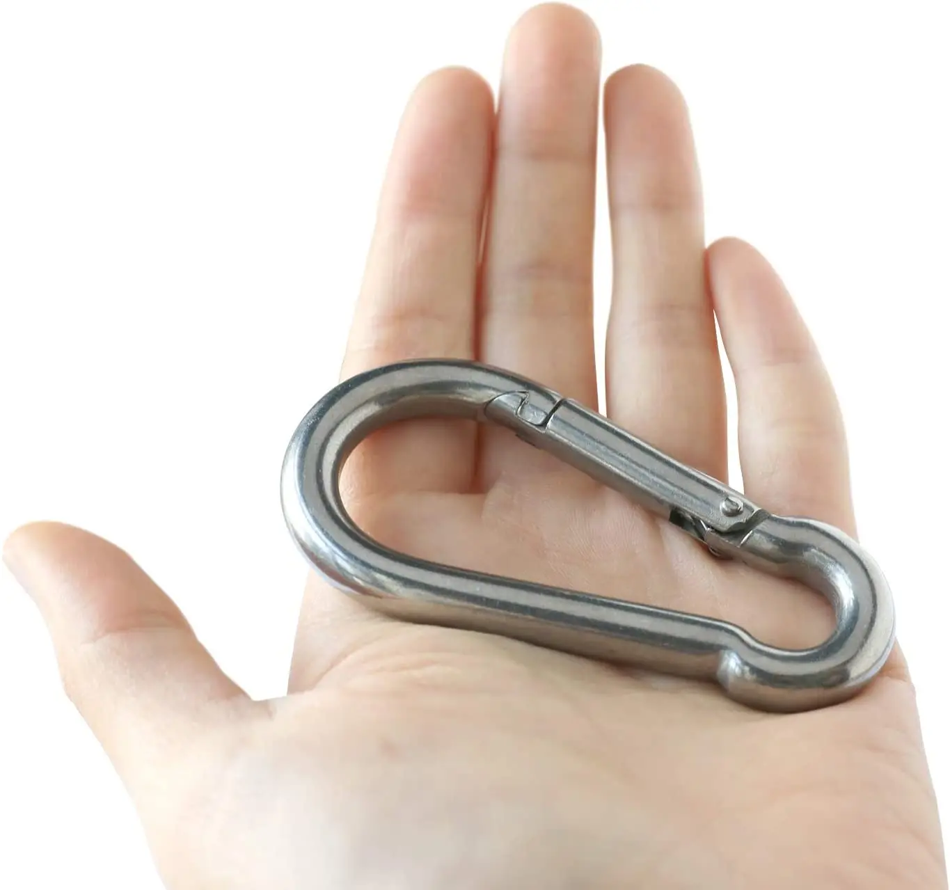 Stainless Steel Accessary Hammock Hooks Heavy Duty with Screw Bolts M8 1000 Lbs Capacity Use for Hammock Chairs