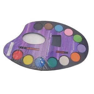 Superior 12/18/24/30/36/40/48 Colors Kids Watercolors Painting Set  CX1-026