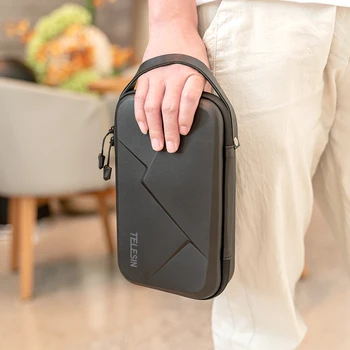 Large Capacity Surface-Waterproof Carrying Case Hard EVA Portable Bag Travel Bag Storage Box for GoPro Hero 9/8/7/6 Cameras detail image