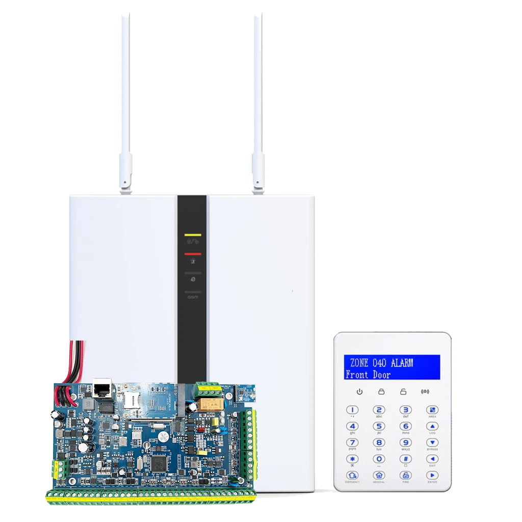 Professional Wired & Wireless Anti-Thief Alarm System - 8/16 Zone