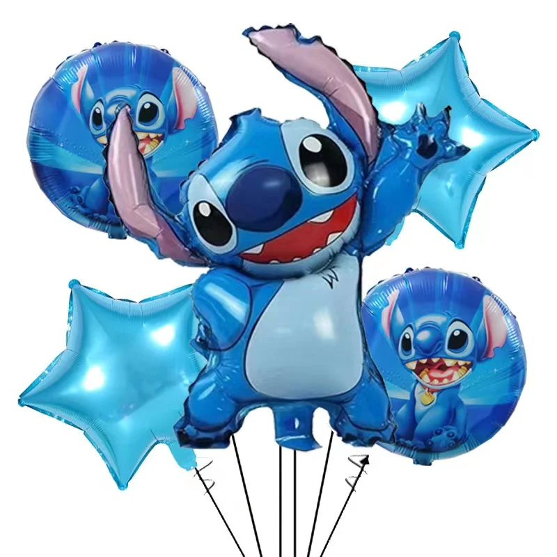 Star Baby Stitch Cartoon Animal Balloon Party Decoration Set Happy Birthday  Foil Balloons - Buy Balloon Party Decoration,Foil Balloons,Happy Birthday  Balloons Product on 