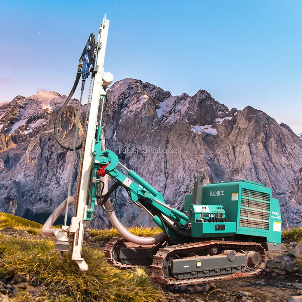 Cold Compressor Rig May Cast DTH Drilling Rig Integrated Air Compressor Drill Rig For Geotechnical ...