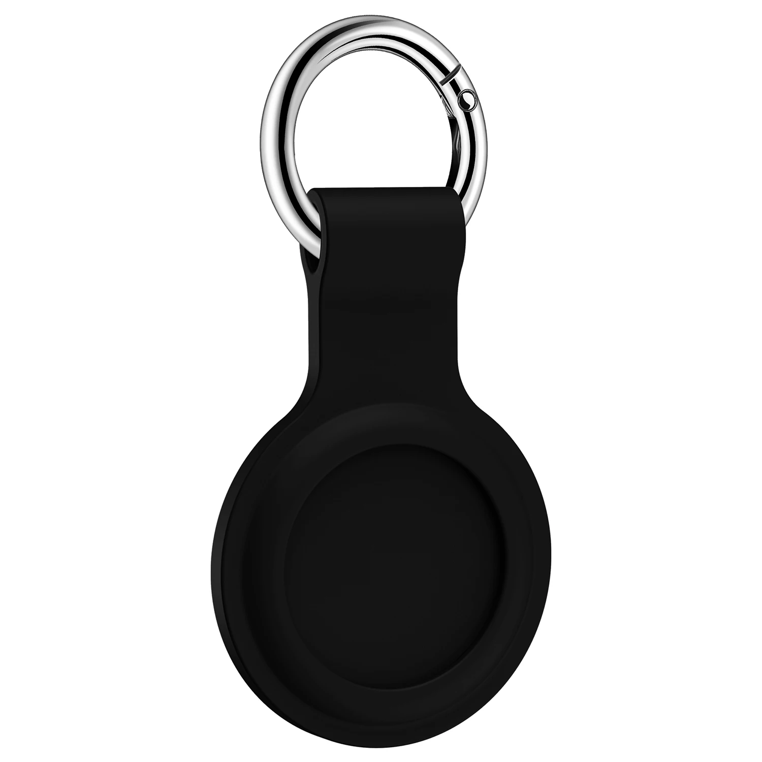 Logo Customized Silicone Air Tag Case Cover Keychain Key Ring Clip