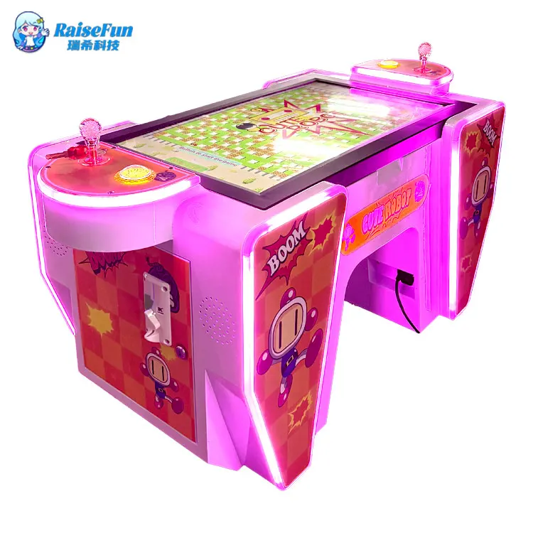 RaiseFun Interactive Adorable Robot Educational Coin-Operated Game Machine AI Interaction for Kids Learning Centers Factory