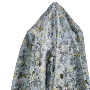 Three-dimensional Relief Jacquard Brocade Fabric Heavy Vintage Floral Suit Single Breasted Closure Plus Size Fashionable