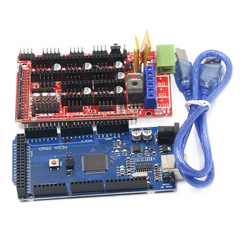 Mega 2560 R3 Mega2560 REV3 + RAMPS 1.4 Controller for Arduino 3D Printer arduino kit Reprap MendelPrusa