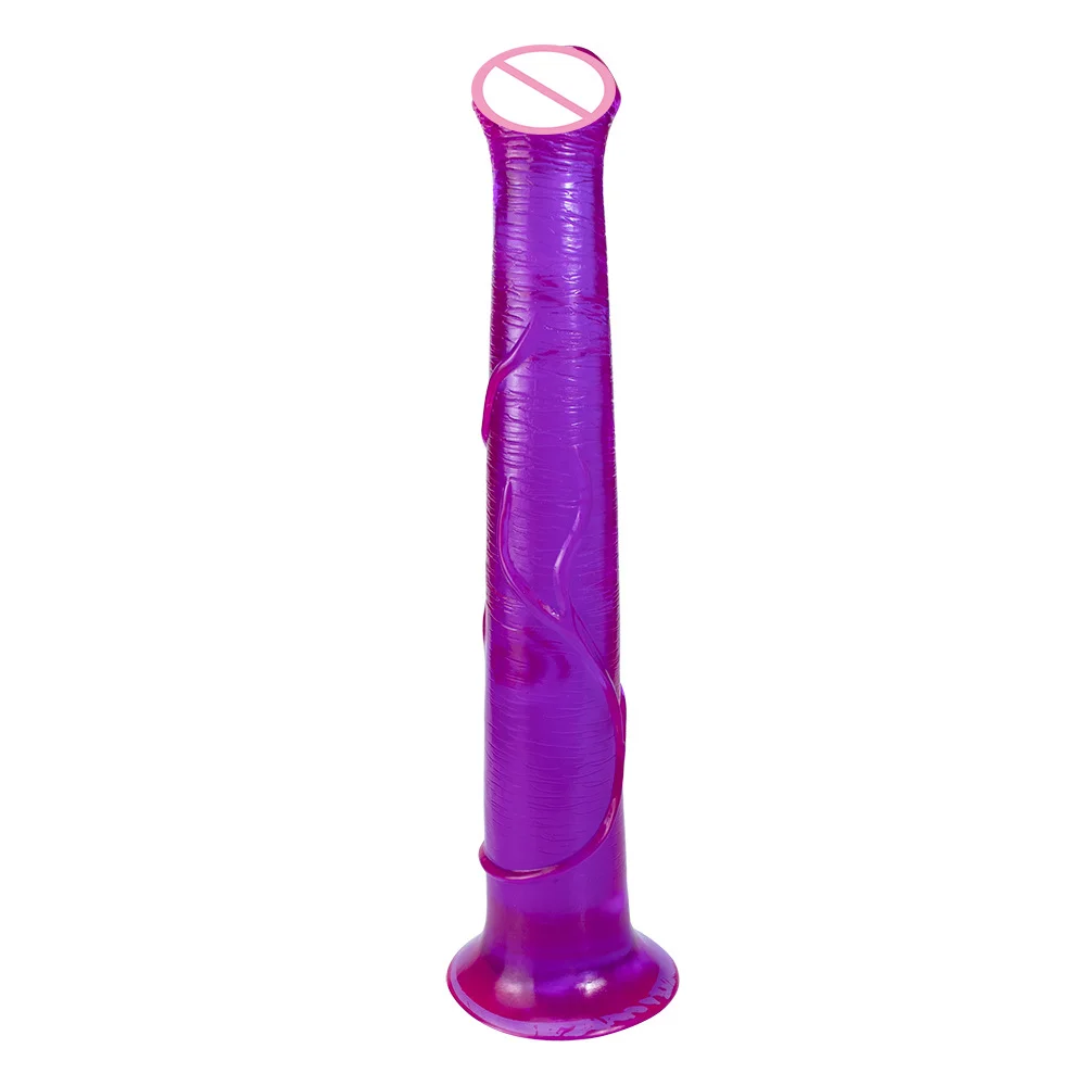 FAAK Sex Shop 40CM Super Long Huge Realistic Horse Realistic Dildos for Women With Suction Cup Animal Dildo Female Masturbation