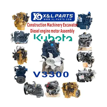 V3300 2ES4712 diesel engine motor V1505 V2203 V2403 V2607 V3600 V3307 V3800 Xinlian Parts For Kubota engine mini Excavator