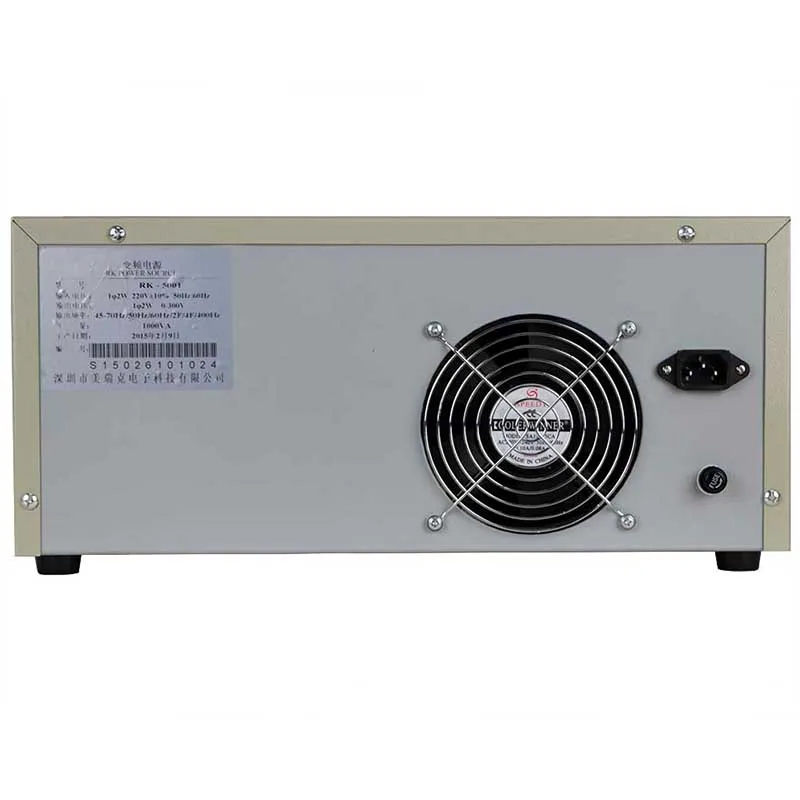 REK RK5001 AC 1000VA Adjustable  Variable Frequency Power Supply Power Source