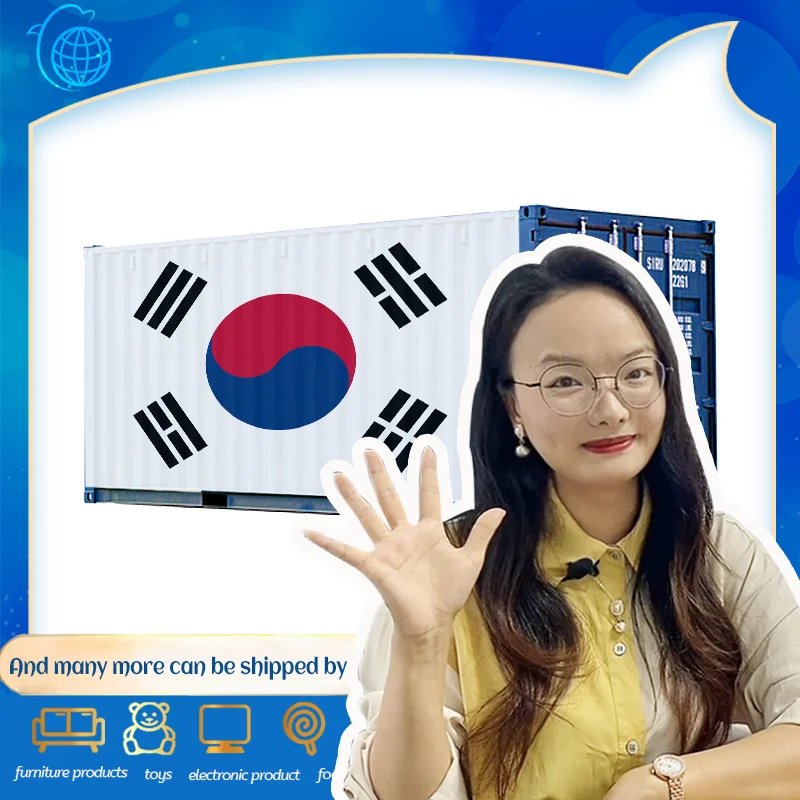 Sea Air Cargo Busan Ocean Freight Logistics Services Shipping Agent in International Singapore Shipping Price From Korea Usa