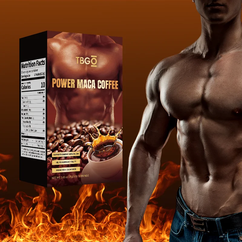 Man X Power Energy Instant Coffee - Vitality Supplement