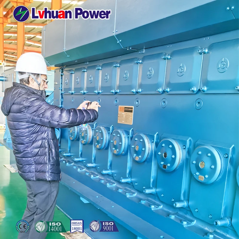1MW Biomass Gasification Power Plant with Electric Start Water Cooling 220V/380V Output-DC Wood Gas/Rice Husk Gas Generator