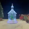 Church transparent water-filled tree