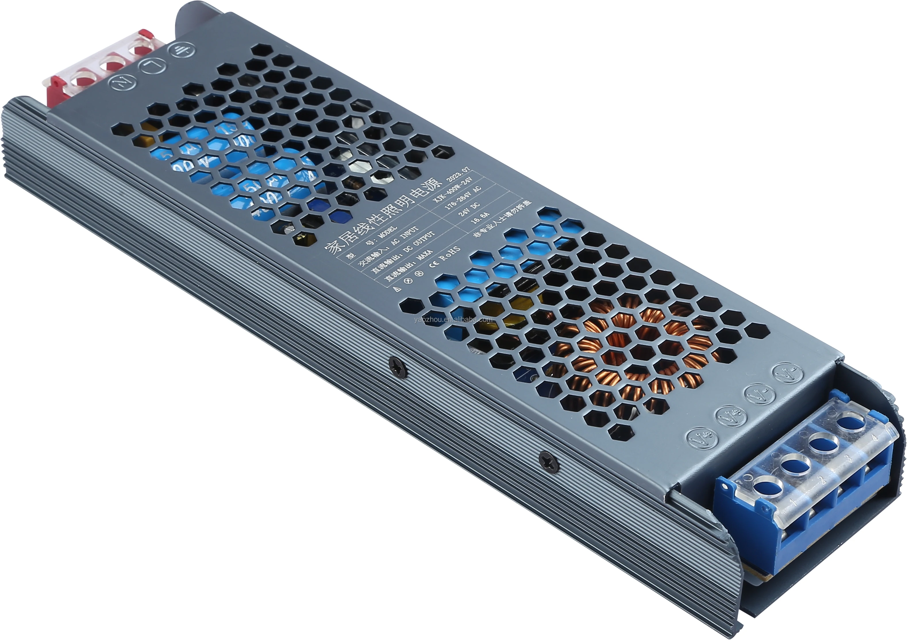 230V To 12V DC Power Supply - IP67 Rated, 10-400W Output, For LED Strips & Outdoor Use