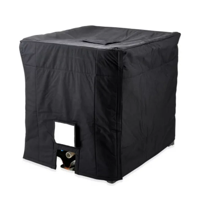 1000 л черная оксфордская ткань 300D ПРЯЖА, вязаный брезентовый чехол, защитная пленка, уличные пальто от солнца, дождя, 100% полиэстер