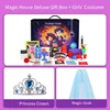 coffret cadeau maison magique + costume de performance édition filles