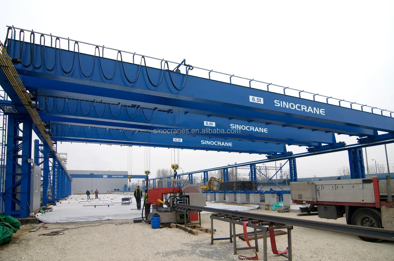 1150 Ton Double Girder Overhead Crane For Foundry Casting Automatic