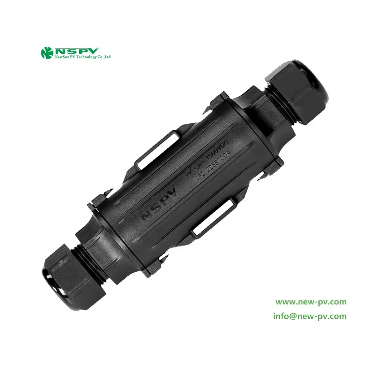 High Quality IP68 Waterproof Solar Fuse Connectors 1500VDC Max. 100A for Power Applications Solar Energy System