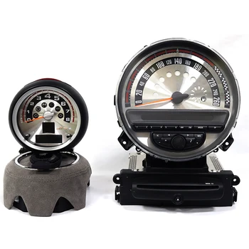 Laser Style Plastic Tachometer Speed Meter Stick on Plate Cover for Mini Cooper R50 R53 R55 R56 R60 F56 F60