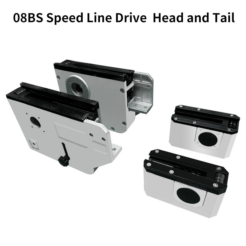 08bs Double Speed Line Drive Head and Tail Single Speed Pitch 12.7 Aluminum Profile All Steel Chain Conveyor Head and Tail factory