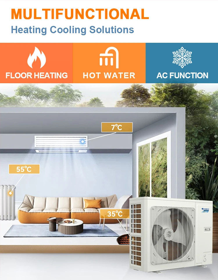 Sg Ready Heat Pump Split R32 Electronic Pcb Of Pedrollo Heating Pump
