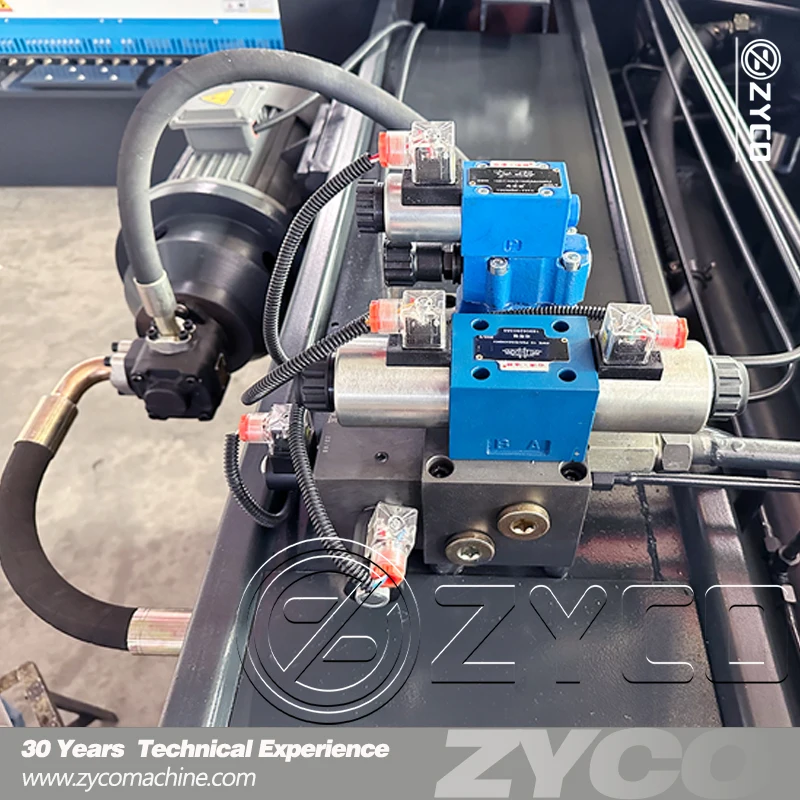 Zyco Wc67k 125t 3200mm Aluminum Composite Panel Nc Press Bending Machine E21 Motor Sheet Metal Bending Machine Manual