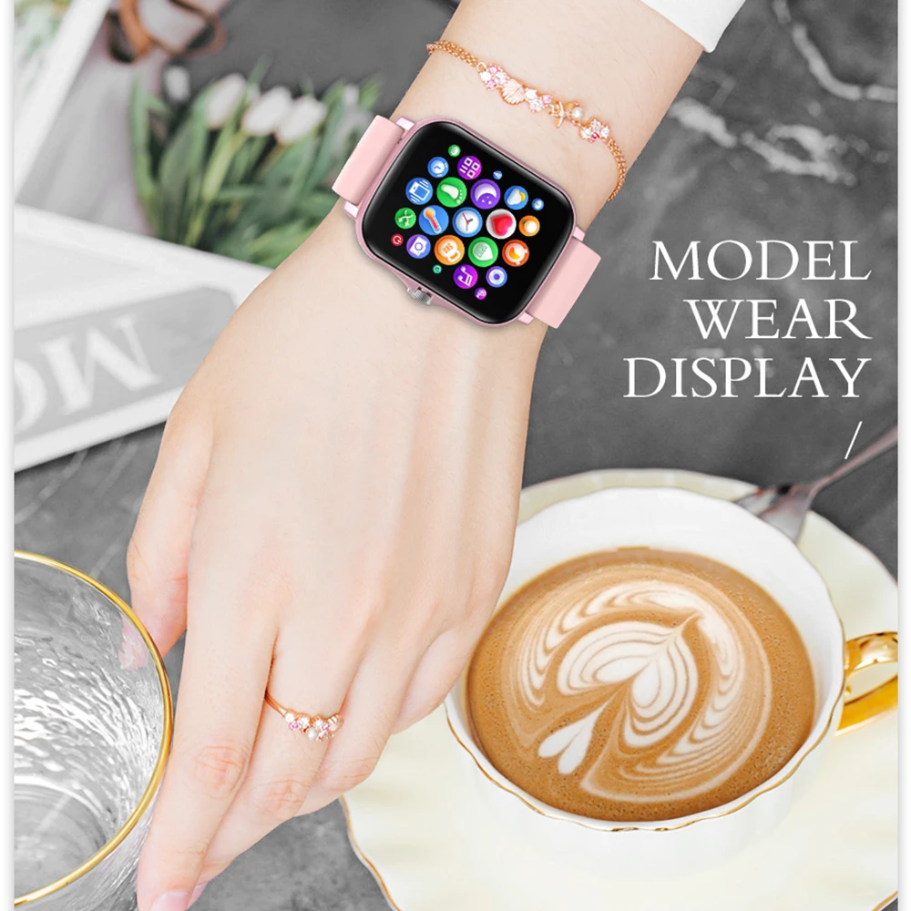 Новинка 2021, хит продаж, водонепроницаемые умные часы Y20, цветной экран, фитнес-браслет, наручные часы, трекер сна, смарт-браслет