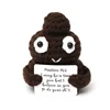 Poo maroon p card