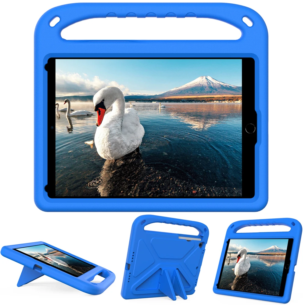 product laudtec shockproof eva tablet case compatible for ipad 10th  11th kid safe drop proof protective cover with anti slip text-7