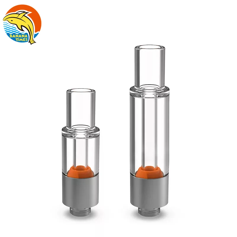 Amazon top selling lead free 510 glass cartridge packaging Custom logo empty 1ml vape cartridge