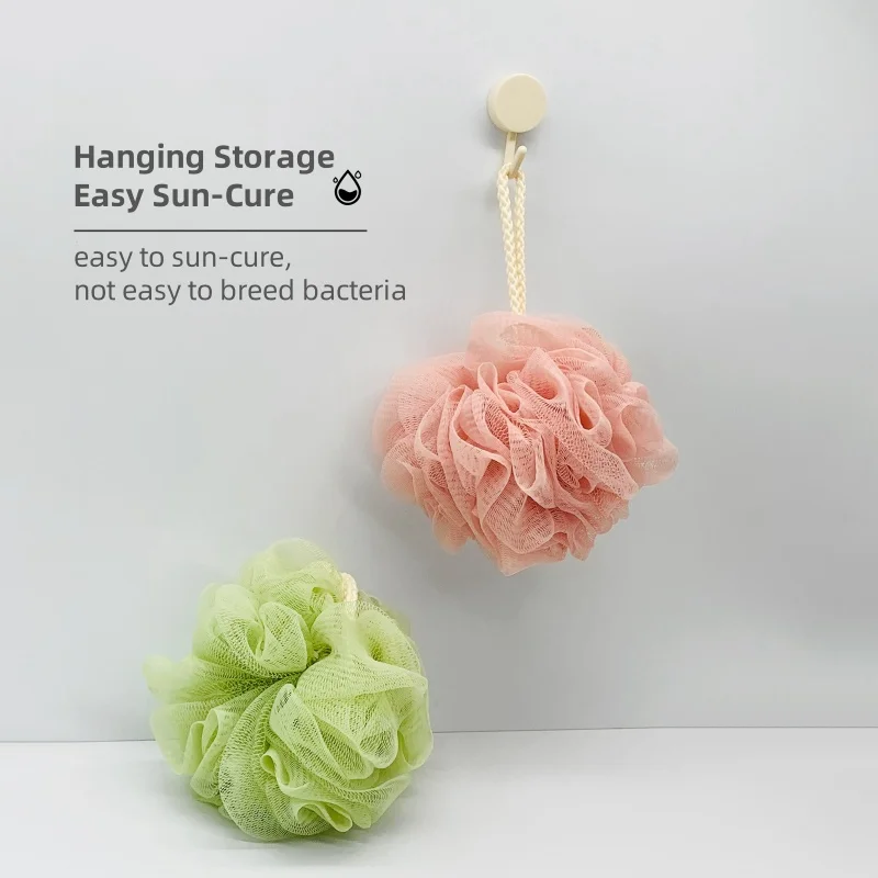 Z-8307 Loofah Bath Scrub 4Color Foam Icecream Scrub Vegan H4c83cd4a1c6a4ce480af864f0b654f55Q