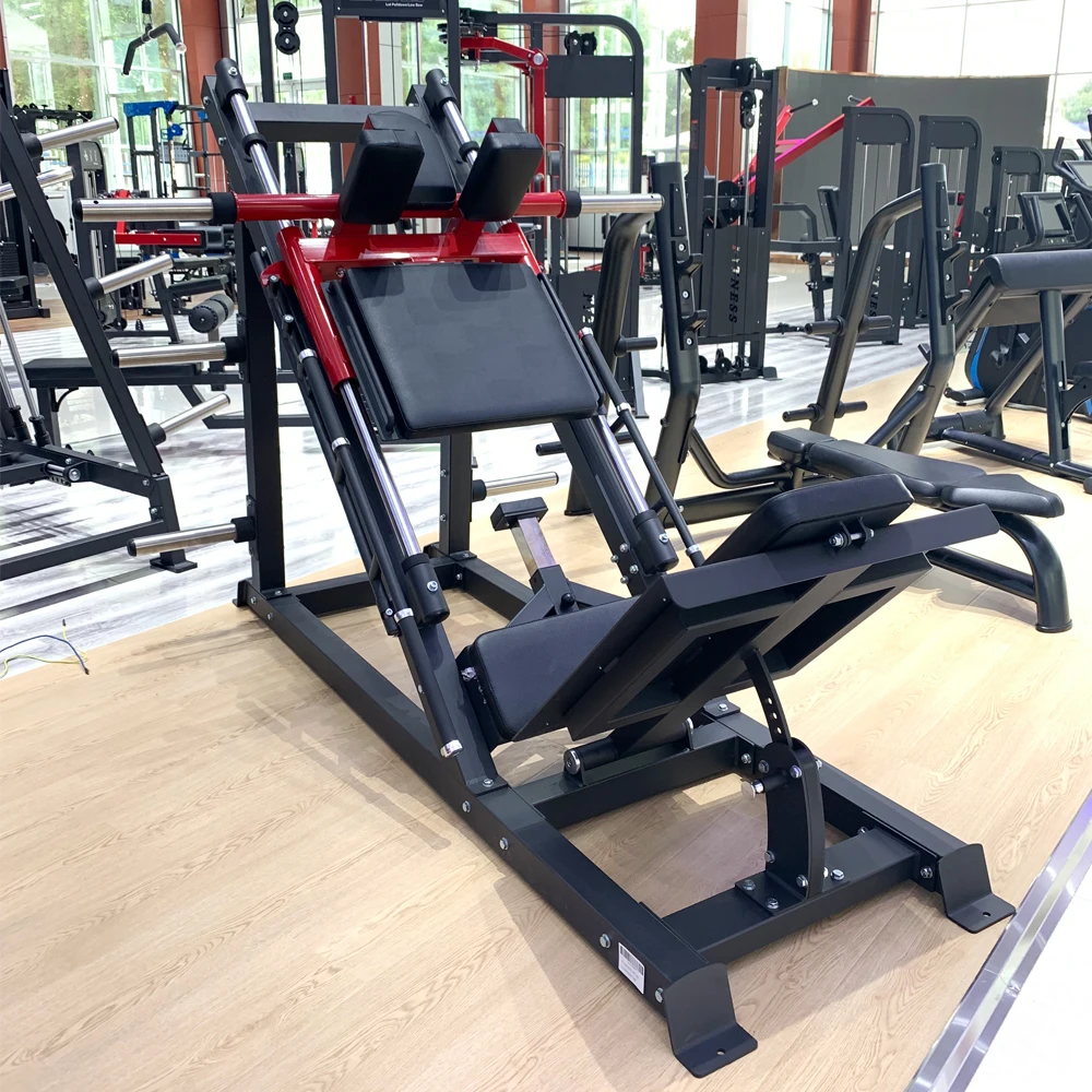 Commercial Plate Loaded Leg Press & Hack Squat Machine - 45 Degree ...