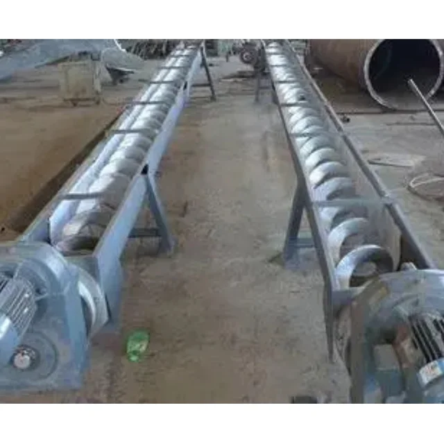 Specialized Plant Customized Stable Commercial Grain Screw Conveyor Feeder for Food Processing Lines 6